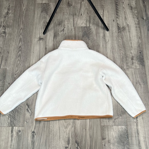 The North Face Cragmont Fleece Jacket Size Medium in Vintage White Kelp Tan - Picture 4 of 15